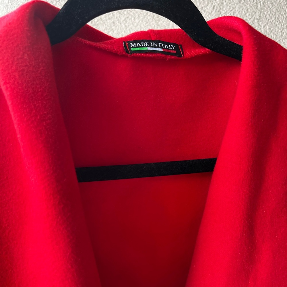 Wrap belted coat
